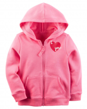 Girl Hooded Top Neon