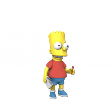 Simpsons 25th Anniversary - 5 Inch Figure - Series 5 Bart Simpson