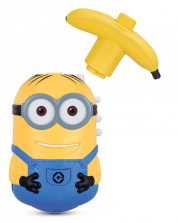 Minion Movie 4 inch Action Figure - Spinnin' Dave with Banana Launcher