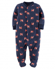 Carter's Baby Boy Fleece Jumpsuit