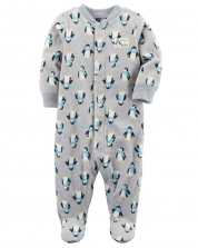 Carter's Baby Boy Fleece Jumpsuit