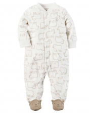 Carter's Baby Boy Fleece Jumpsuit