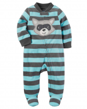 Carter's Baby Boy Fleece Jumpsuit