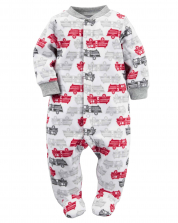 Carter's Baby Boy Fleece Jumpsuit