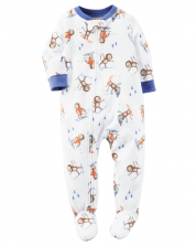 Carter's Baby Boy Fleece Jumpsuit