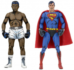 NECA DC Comics 7 2 Pack inch Scale Action Figure - Superman vs Muhammad Ali