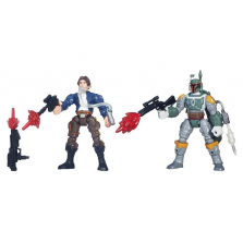 Star Wars Hero Mashers Han Solo vs. Boba Fett