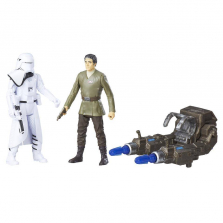 Star Wars 6 inch Action Figure Deluxe Pack - Poe Dameron and First Order Snowtrooper