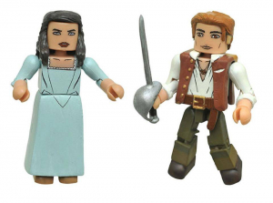 Disney Pirates of the Caribbean Dead Men Tell No Tales 2 Pack 2 inch Minimates Action Figure - Henry and Carina