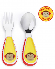 Fork Spoon Set Skip Hop Monkey