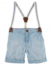 Boy Shorts Suspenders