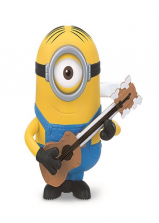 Minions Movie Wind-Up Figure - Guitar Strumming Stuart