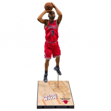 McFarlane Toys NBA Series 30 Chicago Bulls Collectible 7 inch Action Figure - Dwayne Wade