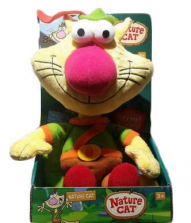 Мягкая игрушка -Nature Cat - Кот Фред -Натур -интерактивный