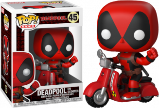 Коллекционная фигурка - Дэдпул на скутере --Marvel: Deadpool POP