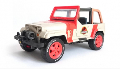 Джип с лебедкой Мир Юрского периода 2 - Jeep Wrangler with Winch Vehicle - Jurassic Evolution World