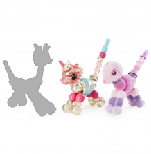 Креативный набор -Браслеты - Twisty Petz -Единорог Мэриголд, Фруктовый Щенок и одни скрытый сюрприз -браслет