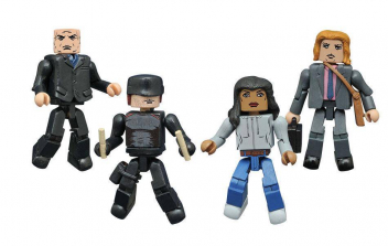 Marvel Daredevil 4 Pack 2 inch Minimate Action Figure - Matt Murdock, Foggy Nelson, Wilson Fisk and Claire Temple