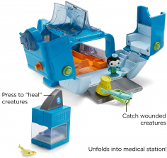 Игровой набор Октонавты Шлюп -W -Крупномасштабный автомобиль GUP-W - медицинский центр -Octonauts