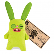 Мягкая игрушка Забавный Бешеный кролик - монстр с зубами - Fuggler – Funny Ugly - Зеленый - Rabid Rabbit Plush Creature with Teeth - Green
