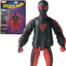 Коллекционная фигурка Майлз Моралес Marvel Legends Spider-Man Miles Morales Человек паук