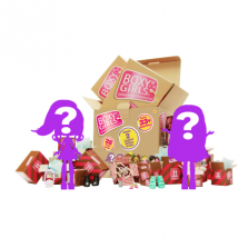 Эксклюзивная коробка Boxy Girls - 35 сюрпризов и 2 эксклюзивные куклы