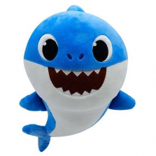 Мягкая игрушка Пинкфонг - Pinkfong Baby Shark поющий папа акула