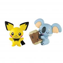 Pokemon 2 inch Action Figures - Komala vs. Pichu