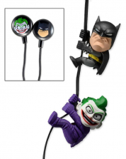 Scalers - 2 Inch Characters - Batman and Joker 2 Pack with Earbuds