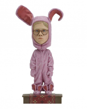 NECA A Christmas Story Head Knocker 8 inch Action Figure - Ralphie in Bunny Suit