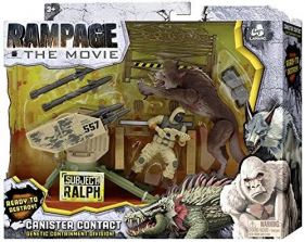 Игровой набор из фильма Рэмпейдж с мега волком Ральф Rampage The Movie
