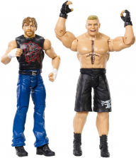 WWE 2 Pack Action Figure Battle Pack - Dean Ambrose and Brock Lensar