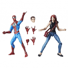 Marvel Spider-Man Legends Series Action Figure - Spider-Man and Mary Jane Watson