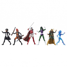 Marvel Legends Series A-Force Heroines 6 inch Action Figure Set