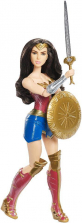 DC Wonder Woman Shield Block Doll - Brunette