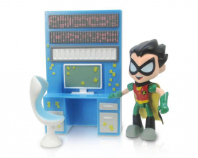 Teen Titans Go! 2.75 inch Action Figure - Robin with Detective Desk