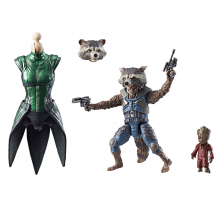 Marvel Guardians of the Galaxy Volume 2 Legends Series Action Figure - Rocket Raccoon and Groot