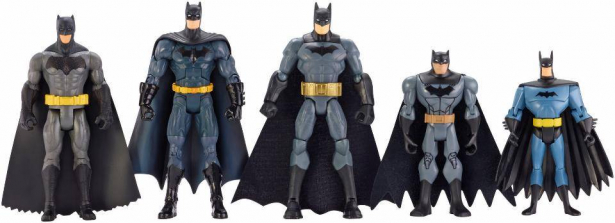 DC Comics Super Hero Showdown 5 Pack Multiverse Action Figure - Batman