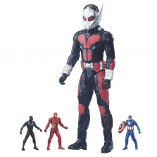 Marvel Civil War Captain America Miniverse Action Figure - Captain America, Black Panther, Giant Man and Iron Man