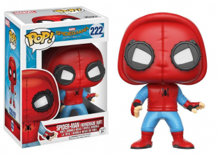 Funko POP! Marvel: Spider-Man Homecoming 3.75 inch Vinyl Figure - Spider-Man (Homemade Suit)