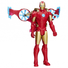 Marvel Avenger Titan Hero Series 12 inch Action Figure - Iron Man With Hover Pack