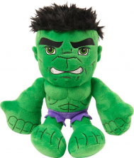 Marvel Superhero Adventure Talking Bean Stuffed Figure - Hulk