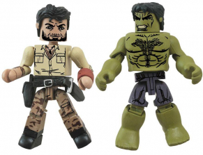 Marvel Minimates Series 2 Avengers Age Of Ultron - Klaue vs. The Hulk