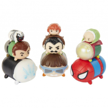 Marvel Tsum Tsum Figure - 9 Pack (Elctro, Doc Ock,Spider-Man,Mysterio,Kraven,Sandman, Anti-Venom, MJ Watson and Vulture)