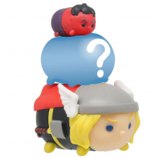 Marvel Tsum Tsum Series 3 3 Pack Min Figures - Red Hulk, Mystery Figure and Thor