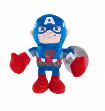 Marvel Superhero Adventures Bedtime Buddies Stuffed Figure - Captain America