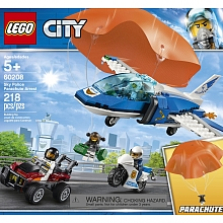 LEGO City Sky Police Parachute Arrest 60208