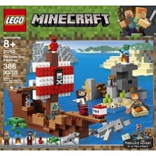 LEGO Minecraft The Pirate Ship Adventure 21152
