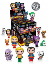 Funko DC Comics Super Heroes and Pets Mystery Mini Vinyl Figure Blind Pack - 1 Piece (Colors/Styles May Vary)