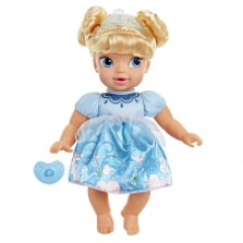 Disney Princess Deluxe Cinderella Baby Doll with Pacifier